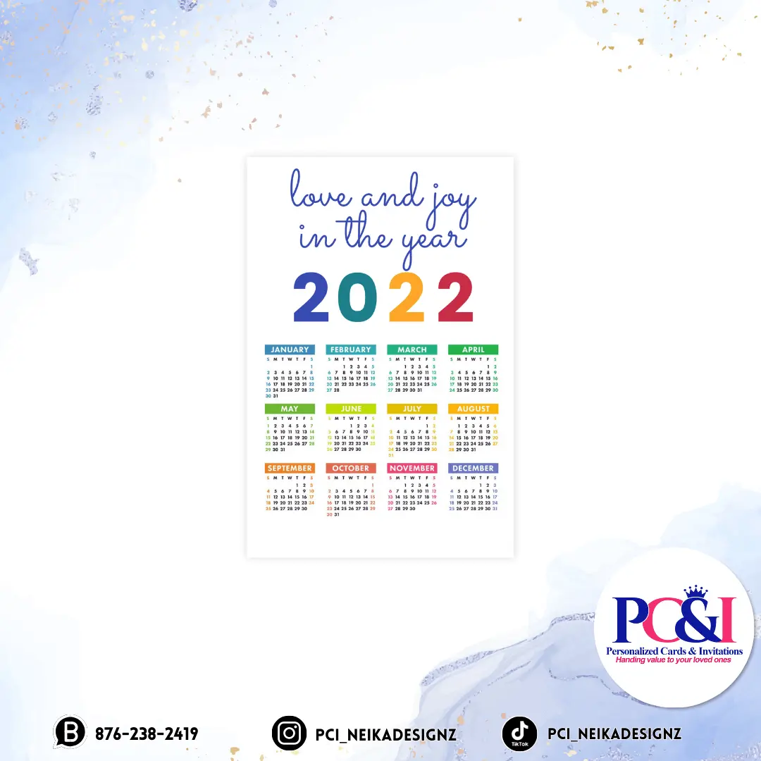 11 x 17 Calendar