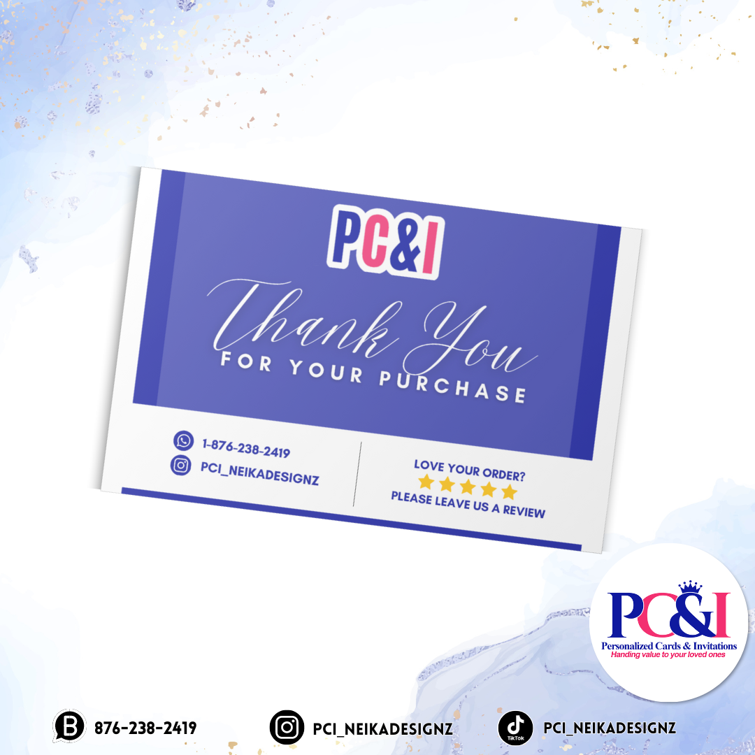 promotional cards