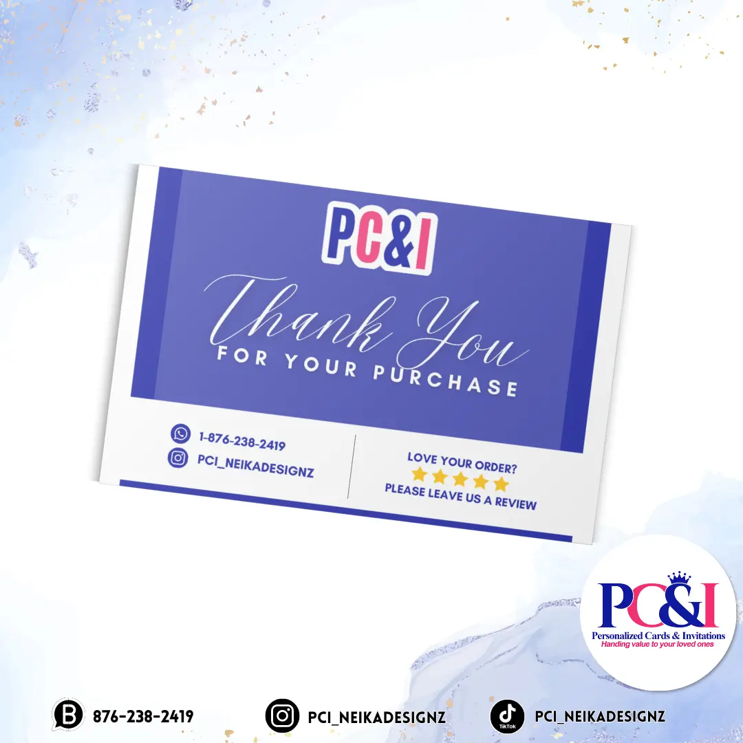 Thank You Card