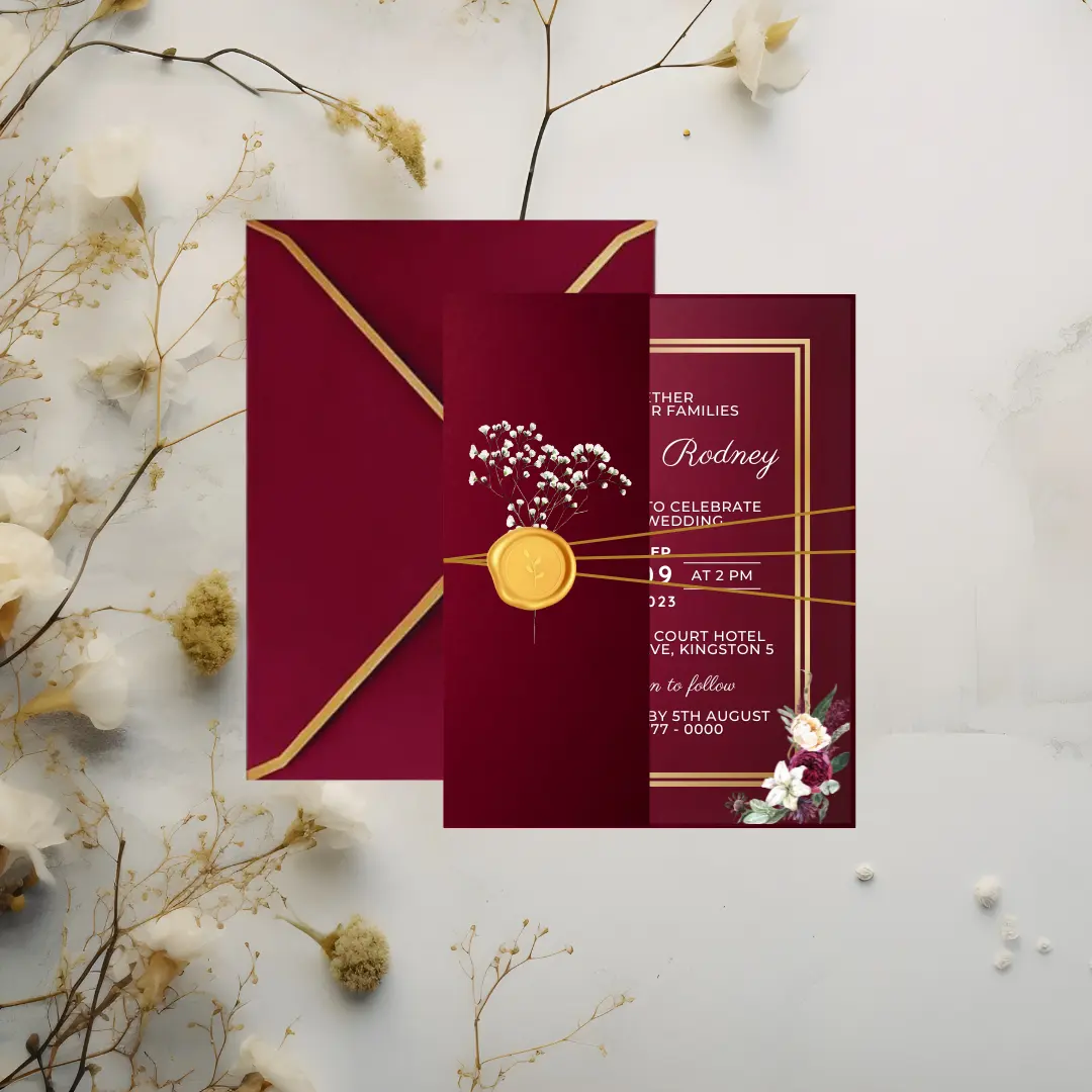 Acrylic Invite