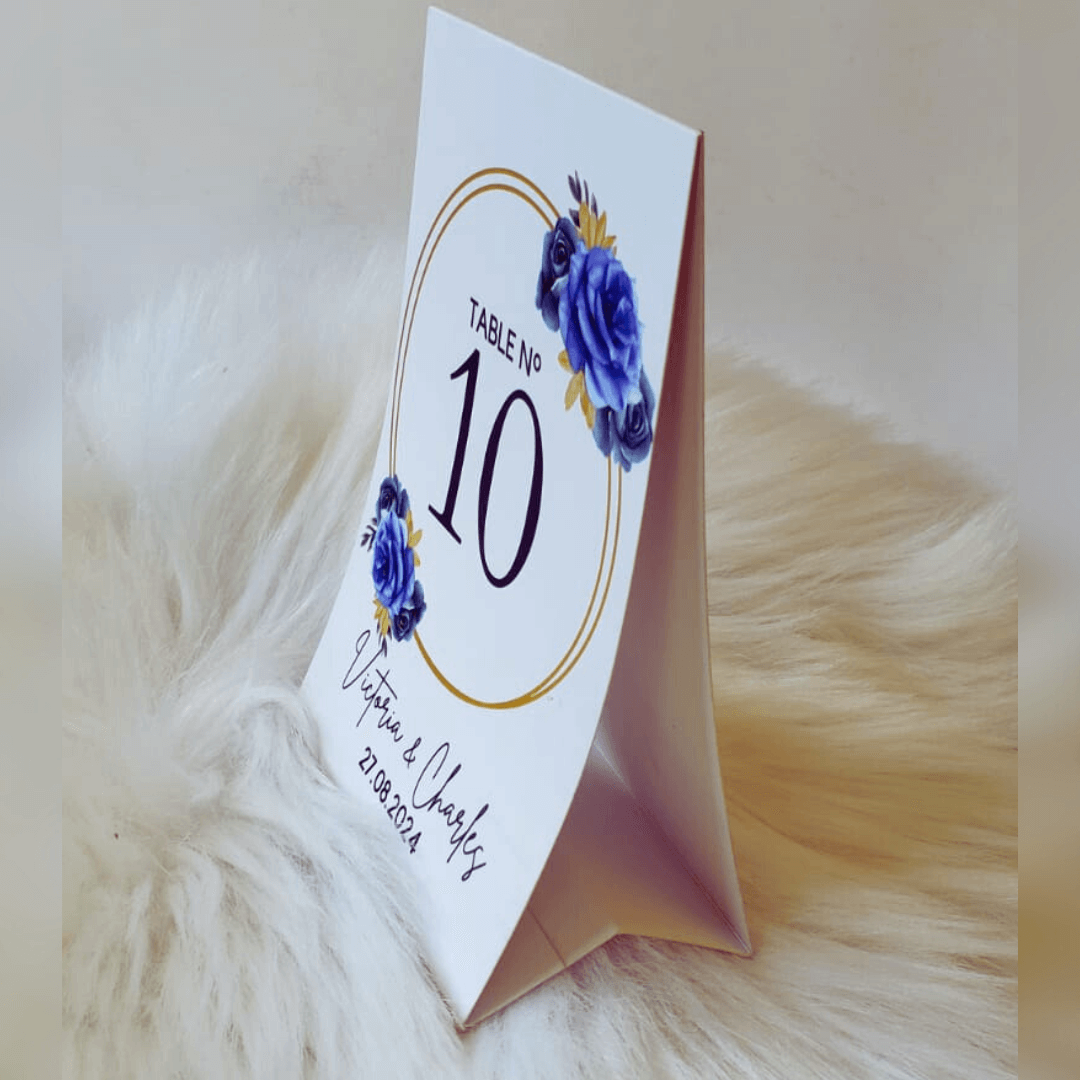 table card