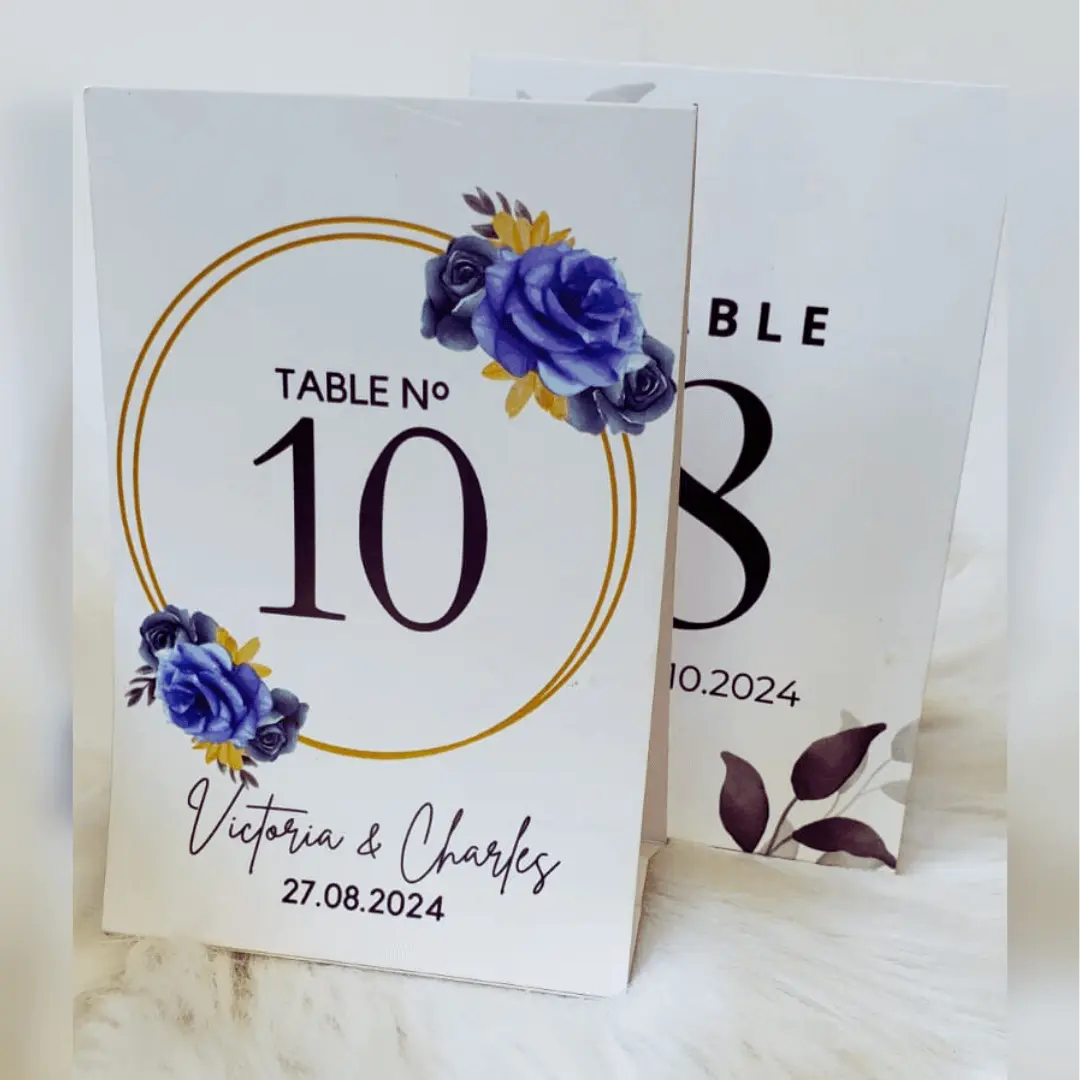 Table Number