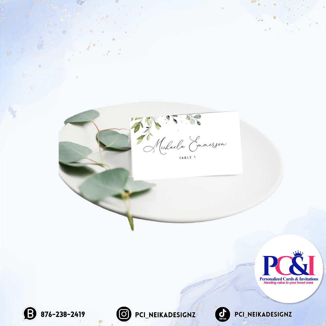 place card